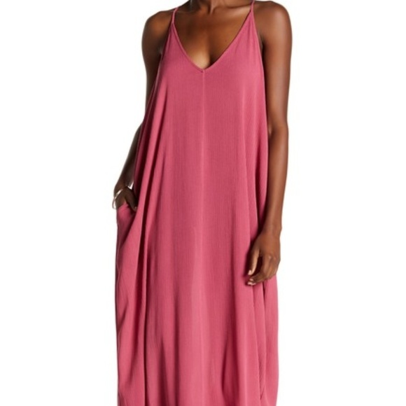 love stitch gauze kimono maxi dress